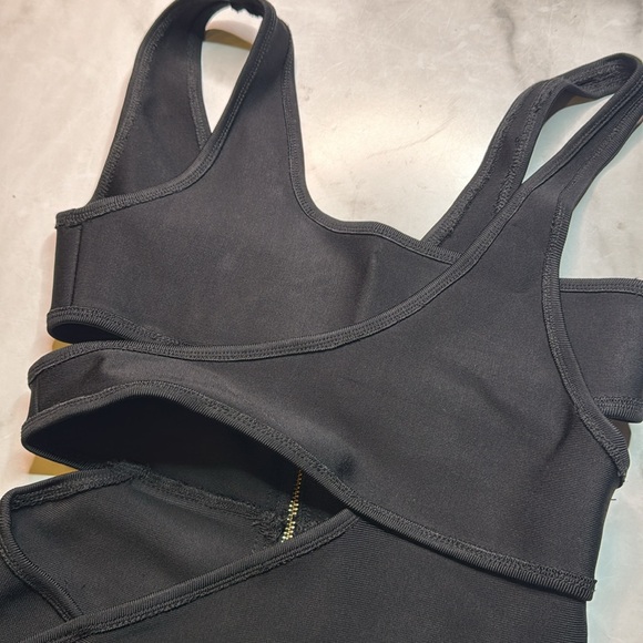 House of CB London Miya Black Bandage Cut Out Dress - Picture 4 of 6